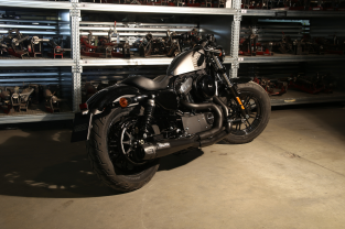 Arrow Mohican RVS Black 2-1 Compleet Uitlaatsysteem met E-keur Harley Sportster 1200 / 883 2004 > 2014